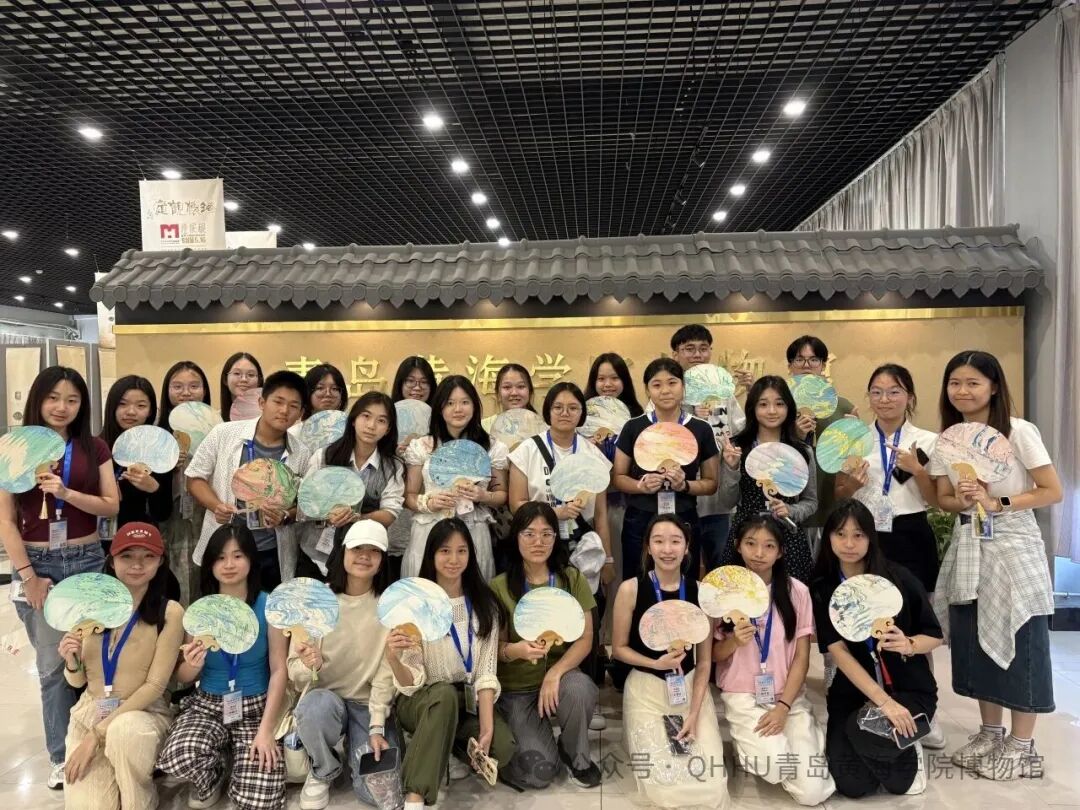 马来西亚学子打卡青岛黄海学院非遗研学活动